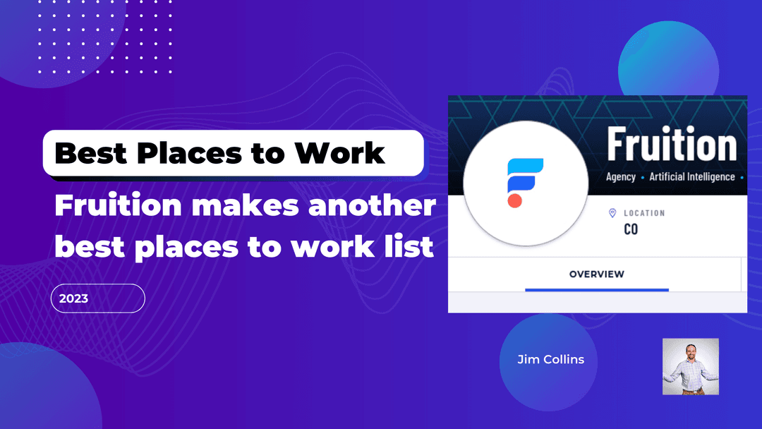 Explore how Fruition made it to the top companies in Colorado listed by Built in for excellent workplace environment and benefits. Join our diverse team today! - 153 characters
