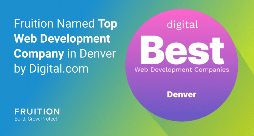 Fruition named top web development company in Denver