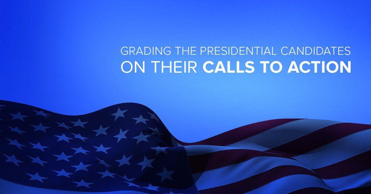 Fruition examines the top 2016 presidential candidates' websites, dissecting their calls to action. Find out who's leading and who could use some marketing help.