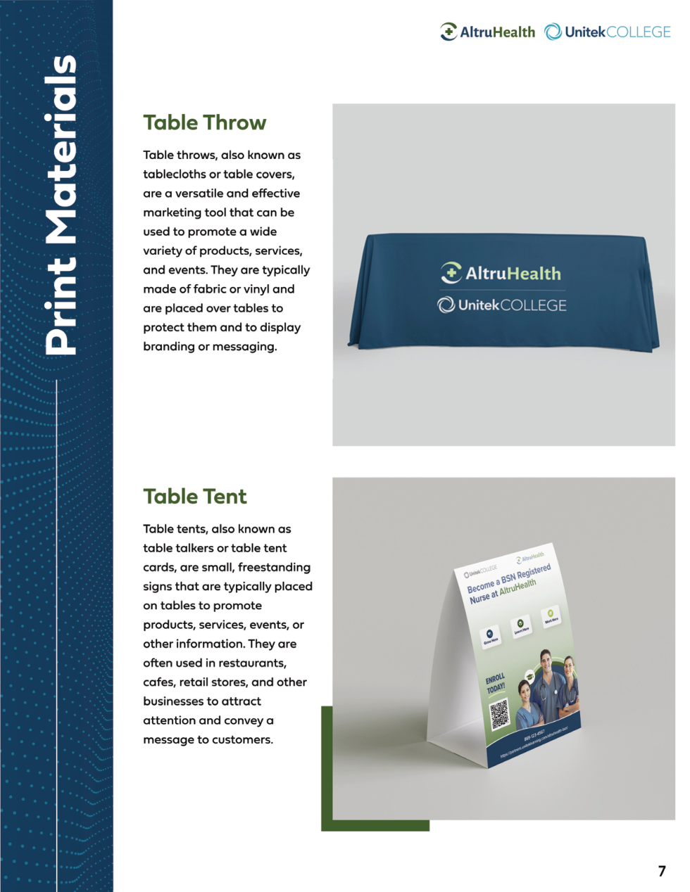 Print materials, part four